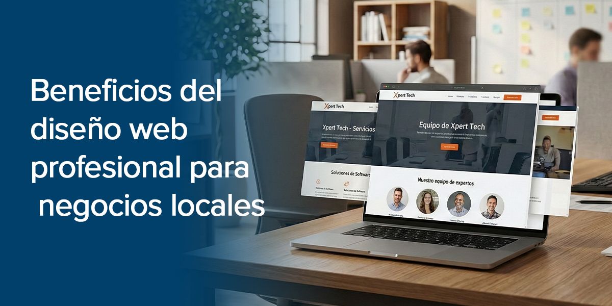 Beneficios del diseño web profesional para negocios locales Beneficios del diseño web profesional para negocios locales